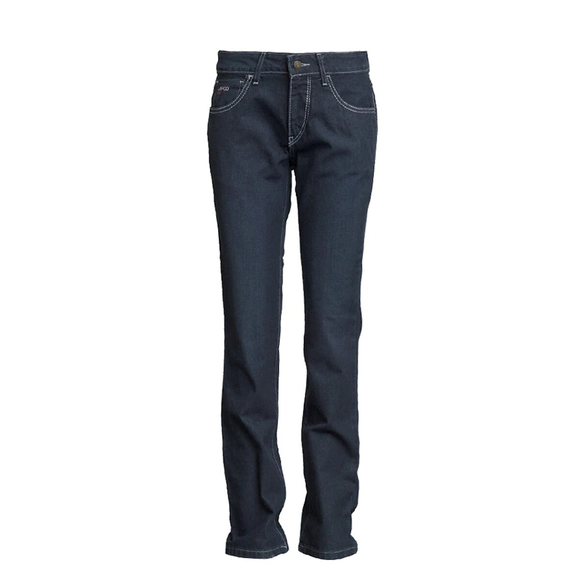 LAPCO Women's Modern FR Jeans in Washed Denim